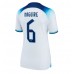 Maillot de foot Angleterre Harry Maguire #6 Domicile vêtements Femmes Monde 2022 Manches Courtes
